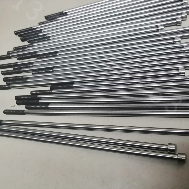 顶杆suj2带外螺纹牙顶杆,skd61外牙顶杆