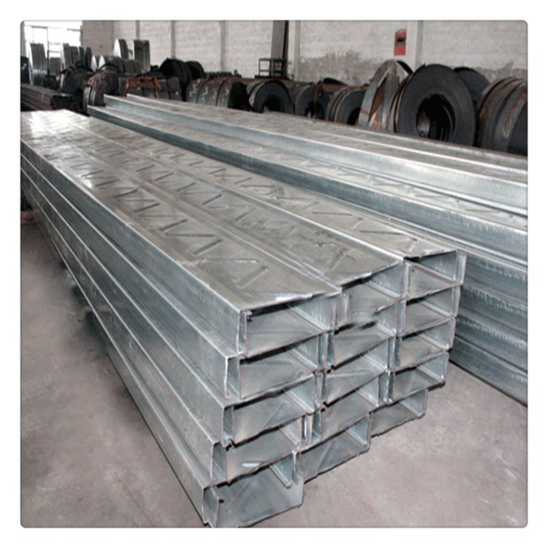 c型钢压八字筋汽车型材c型钢黑带c型钢80100120檩条