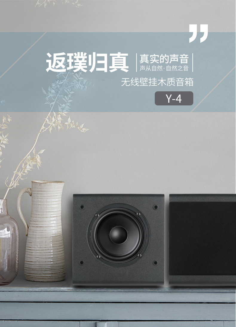 无线蓝牙吸顶音响喇叭套装家用客厅天花吊顶壁挂音箱公共广播嵌入