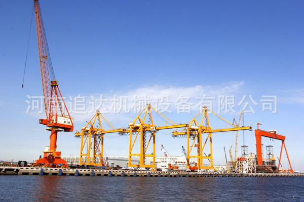 厂家定制门座式吊机港口用门座式 起重机 码头物货装卸起重机