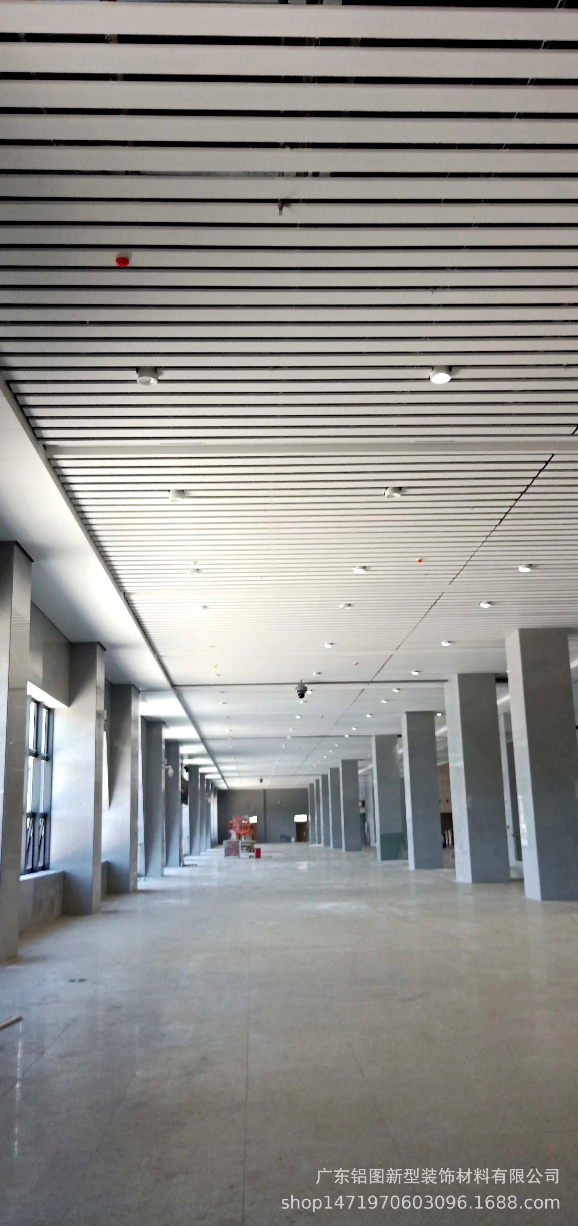 佛山厂家直销 铝条扣 c型s型防风铝条扣 高铁站吊顶条形扣板天花