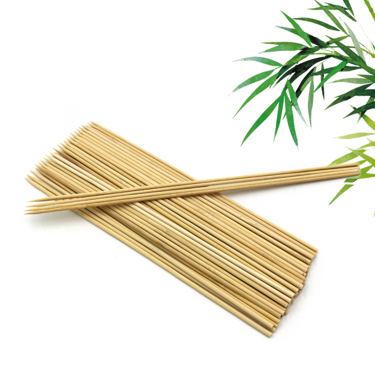 Disposable Barbecue Tools Bamboo Stick Skewer BBQ Bamboo Sticks Barbecue Fork Multiple Specifications