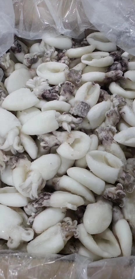 批发去脏冷冻墨鱼仔干冰熟冻2斤装 火锅食材夜市餐饮酒店外卖