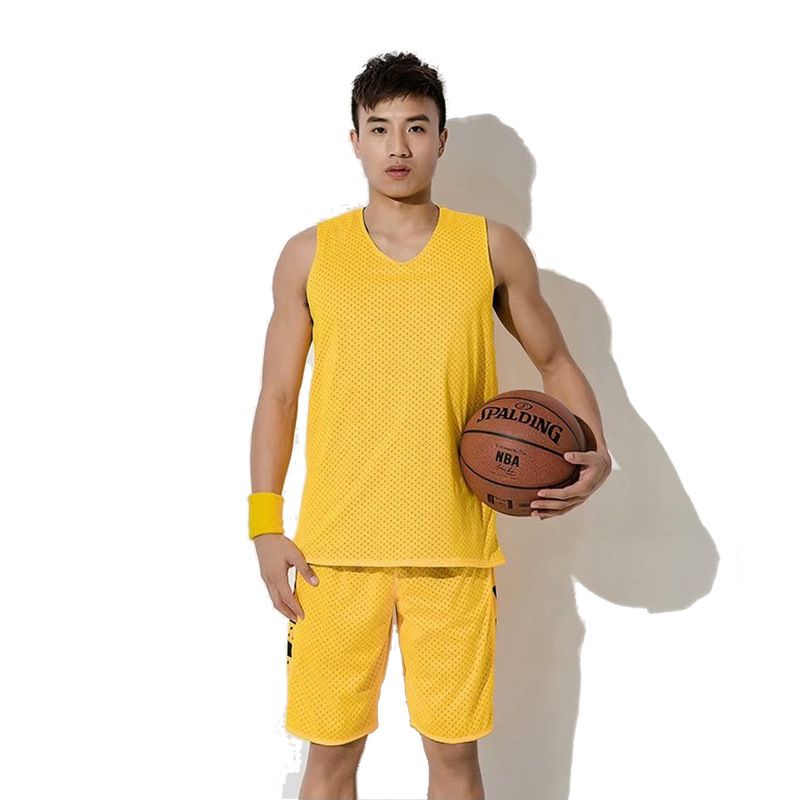 球衣2020新款路人王双面篮球服套装男夏季定制篮球训练营球服队服