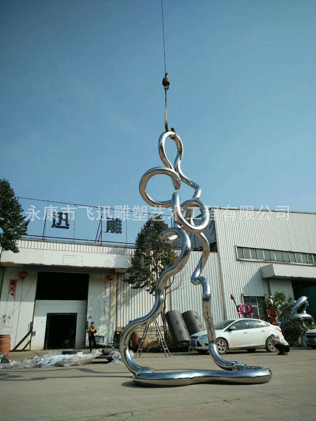 不锈钢管艺术小品雕塑高档房地产小区城市公园林景观摆件厂家直销