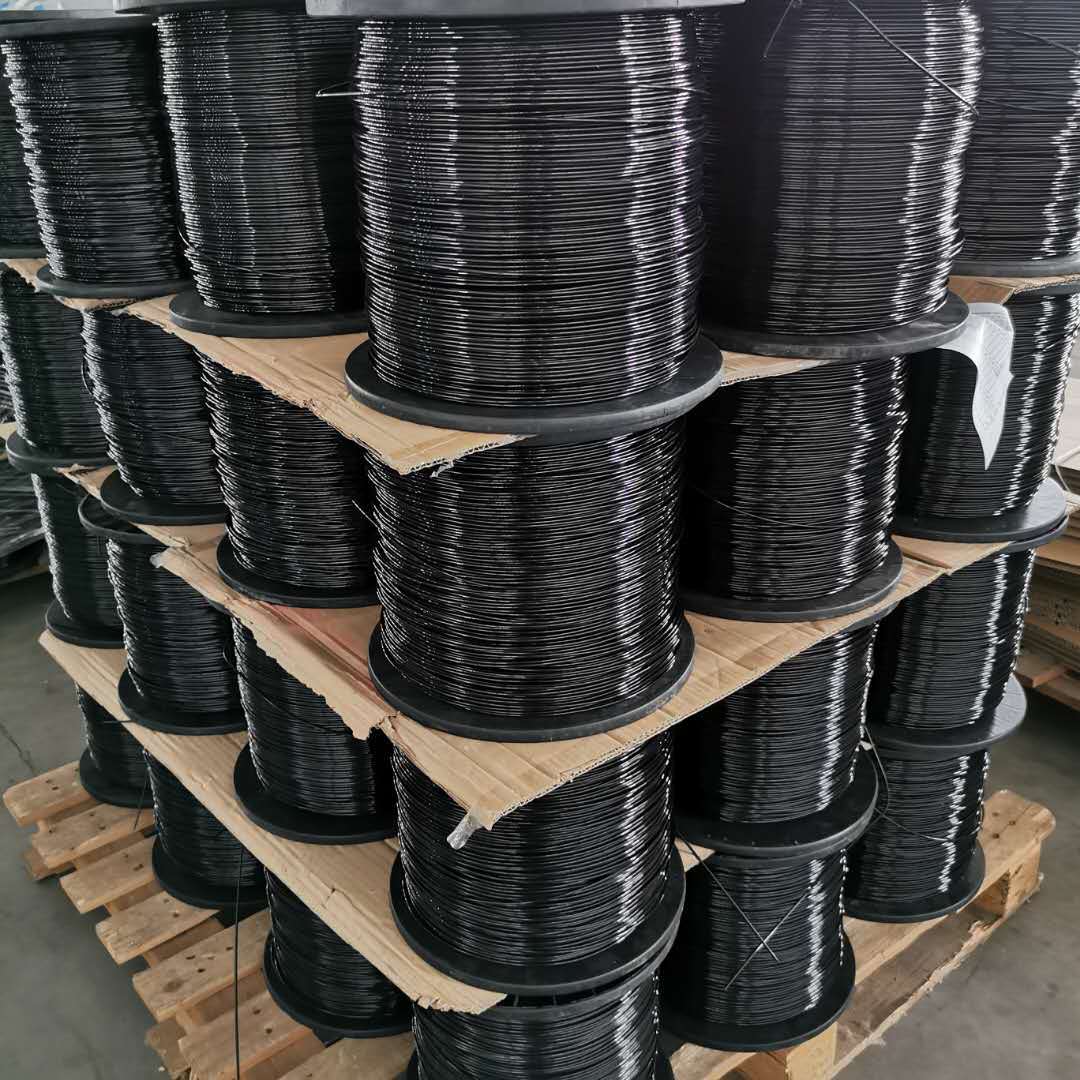 厂家直销 供应托幕线 压膜线 塑钢线 2.2mm*10kg 轴装 黑色 本白