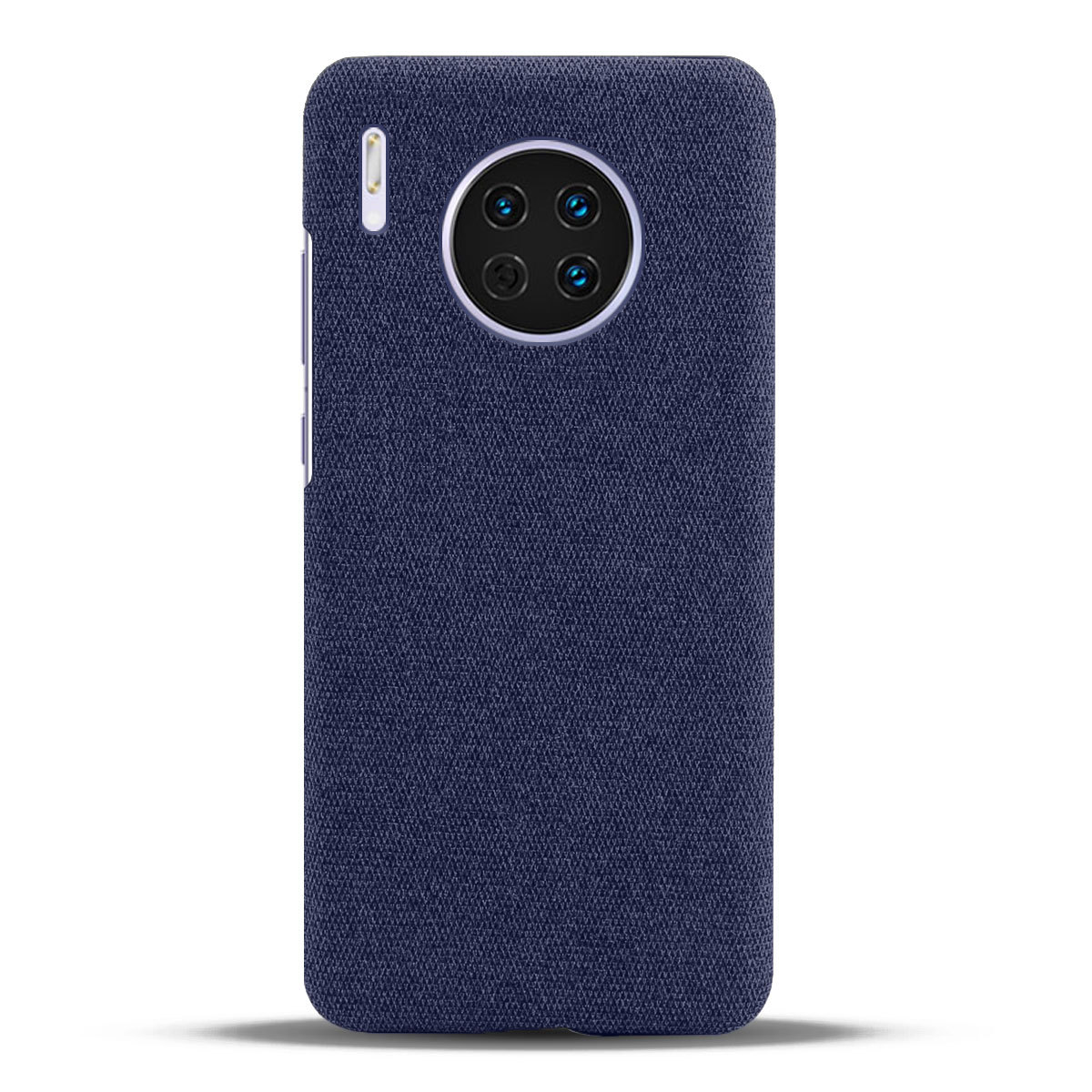 适用 热销华为mate30手机套 商务手机皮套mate30防刮布纹保护壳套