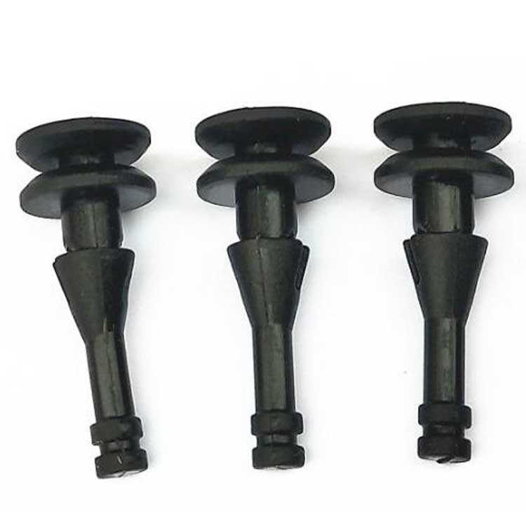 减震螺丝机箱风扇免安装手拉型减震钉防震胶钉矽胶钉降噪抗震固定