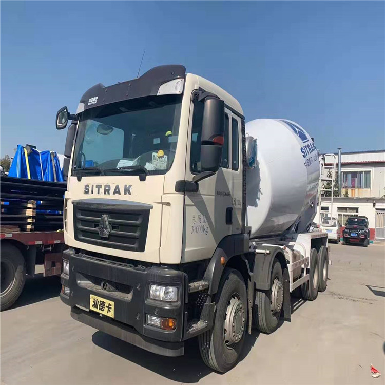 二手水泥搅拌车报价 二手搅拌车16方 豪沃混凝土搅拌罐车全手续