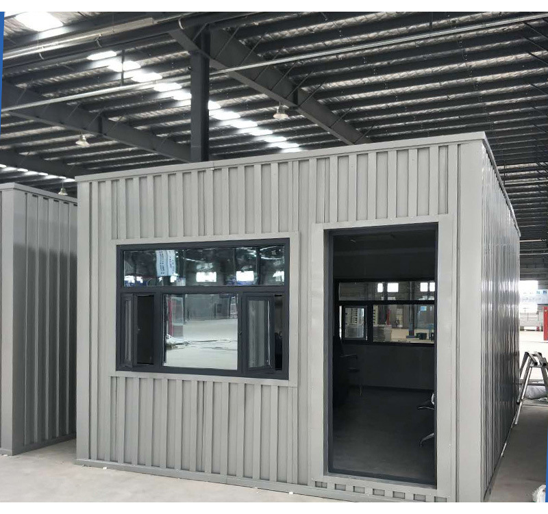 厂家供应 可移动焊接箱房 保安岗亭 门卫室 住人集装箱活动房