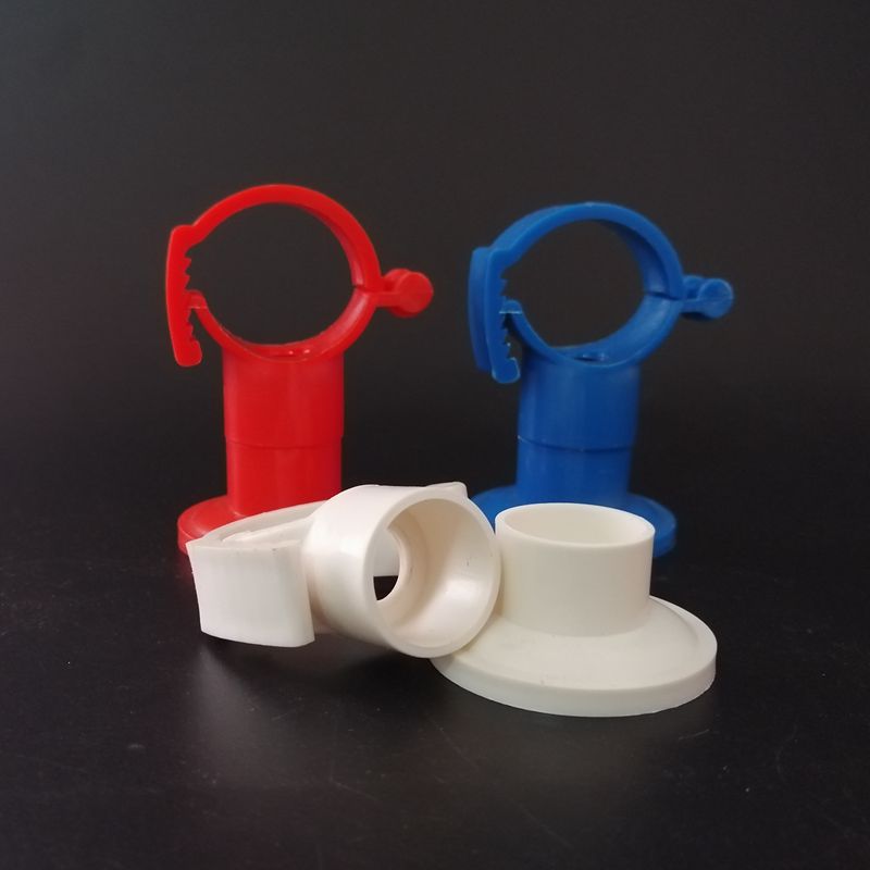 ppr水管吊卡 万能通用吊卡20 25 32pvc吊卡给水吊卡管卡红蓝色