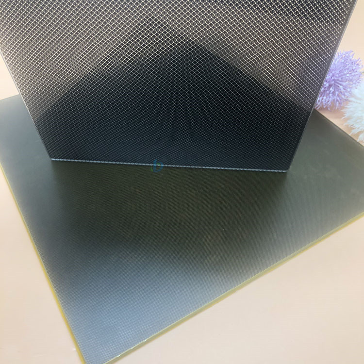 现货高晶格玻璃 耐高温220*235晶格玻璃 370*377可贴膜带背胶