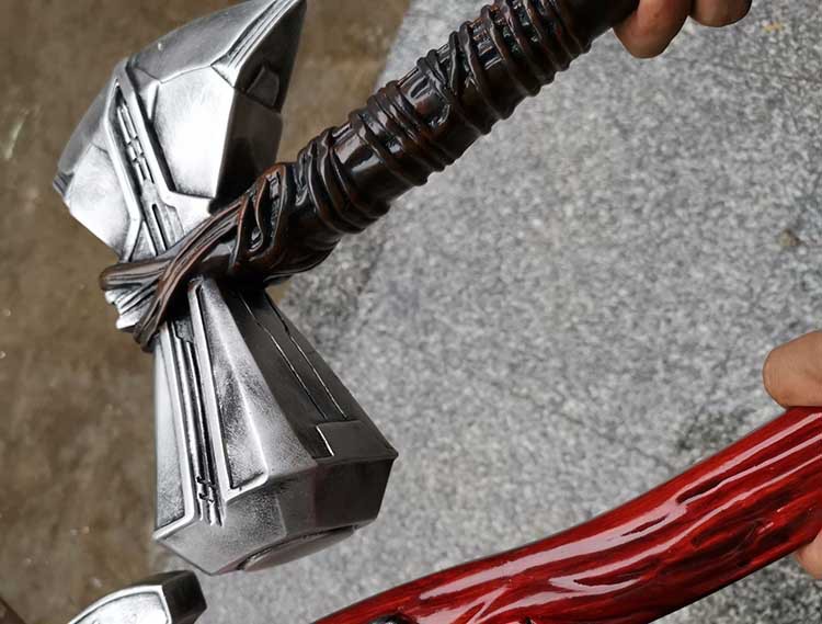 复仇者联盟4武器树脂1比1模型手办斧头风暴cos暴风战斧一件代发