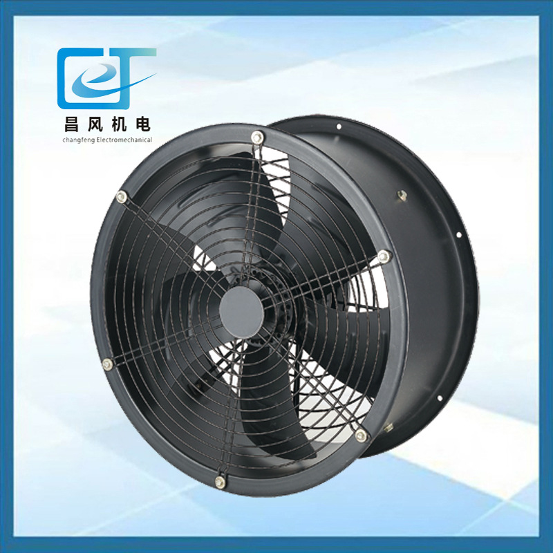 外转子管道式轴流风机 ywf2e-300防油防潮轴流风机 高筒矮筒式4极