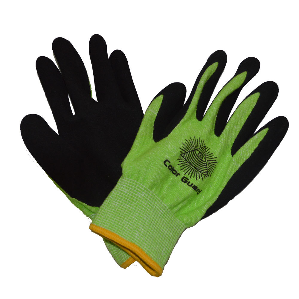 虞莞乳胶防刺抓鱼手套防水防扎垂钓钓鱼手套防滑单手穿戴防割手套