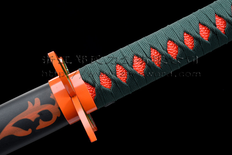 鬼灭之刃cos日轮刀蝴蝶忍 虫柱 cos动漫表演武器道具刀剑未开刃