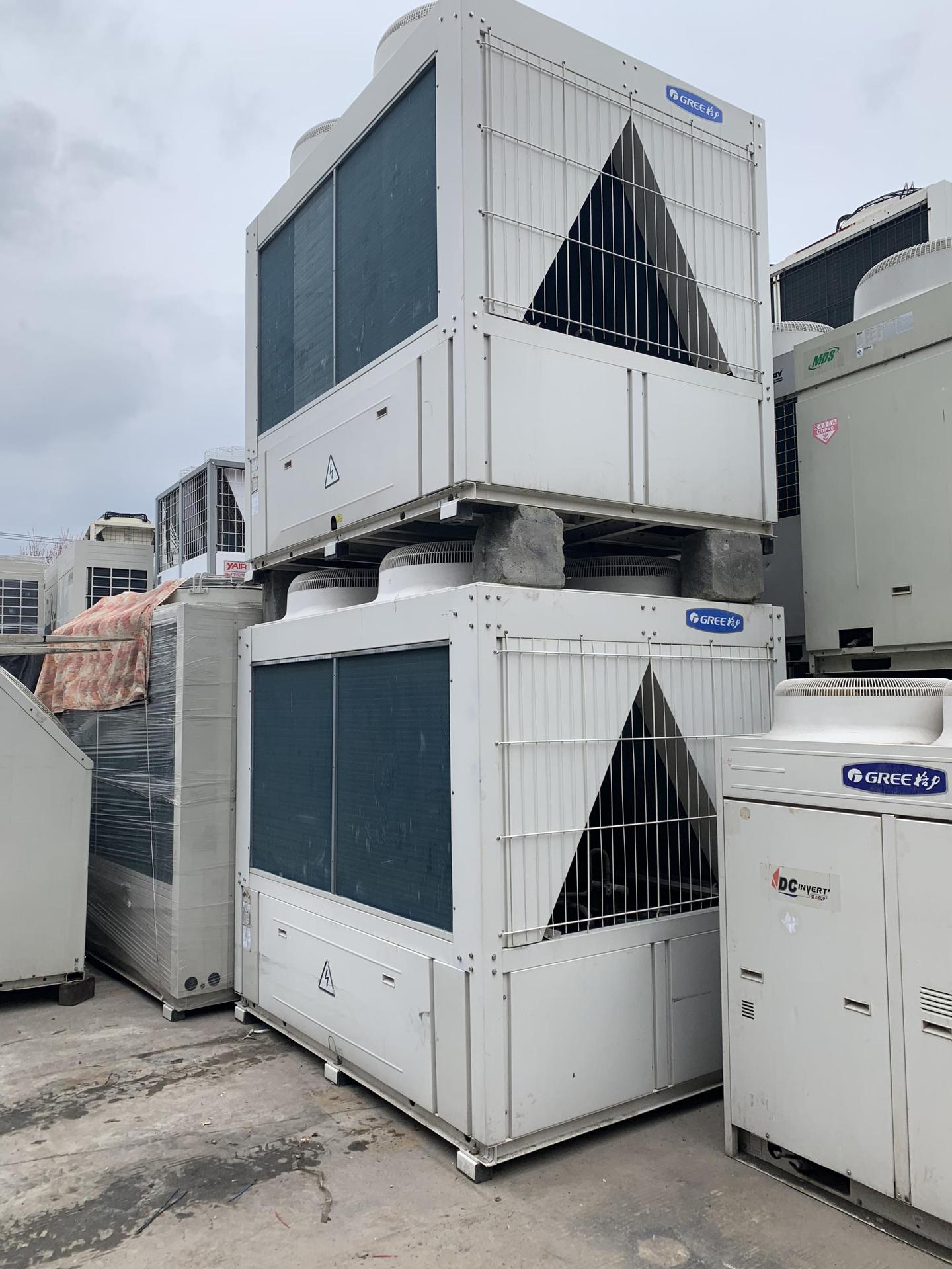 出售回收批发转让二手格力格力风冷模块水冷机组 50匹中央空调