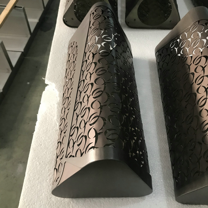 不锈钢灯罩 小区公园装饰灯罩 现代简约户外庭院灯罩定制