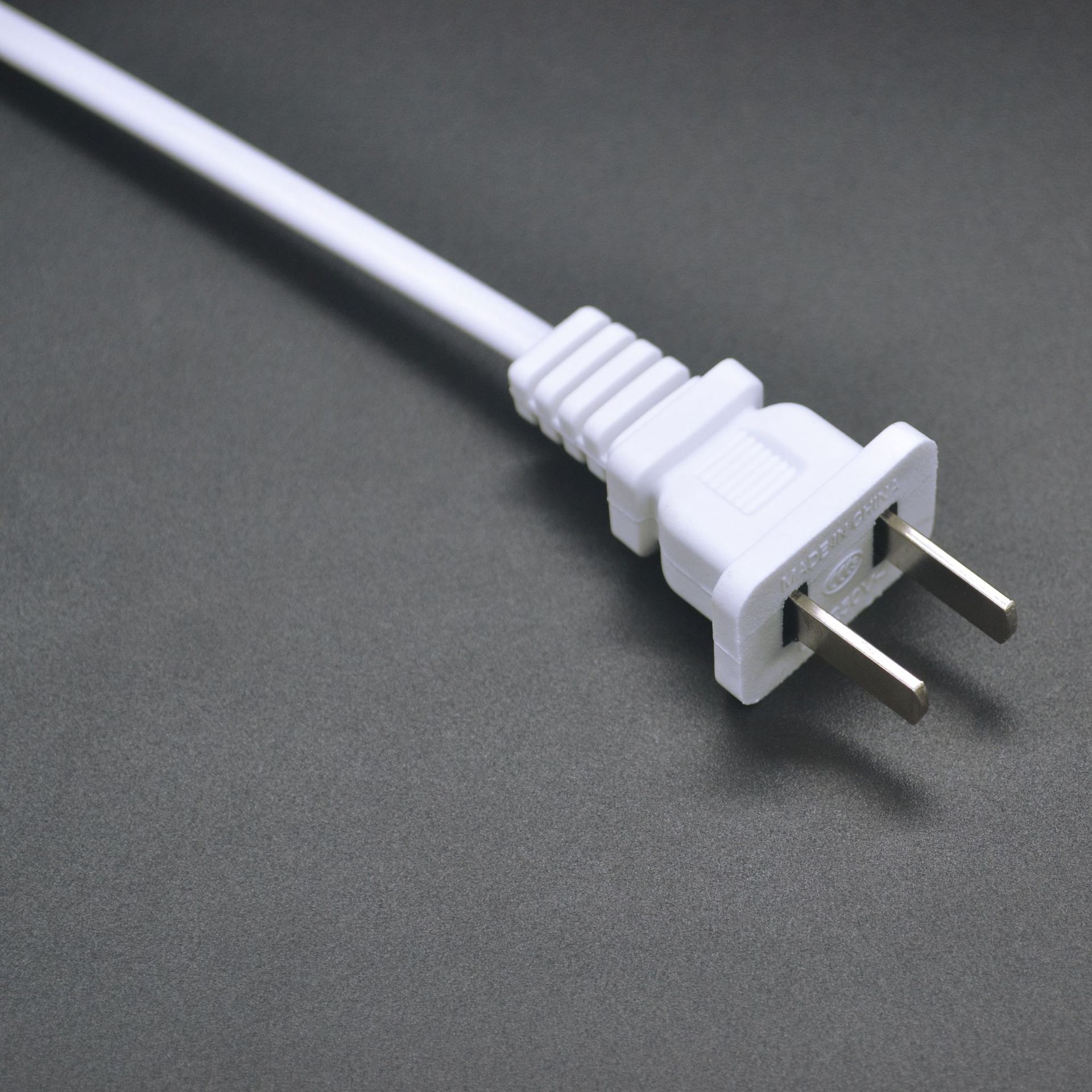 带线公插头二插单公头线安防监控箱电源线ac线一体公母对接插座线