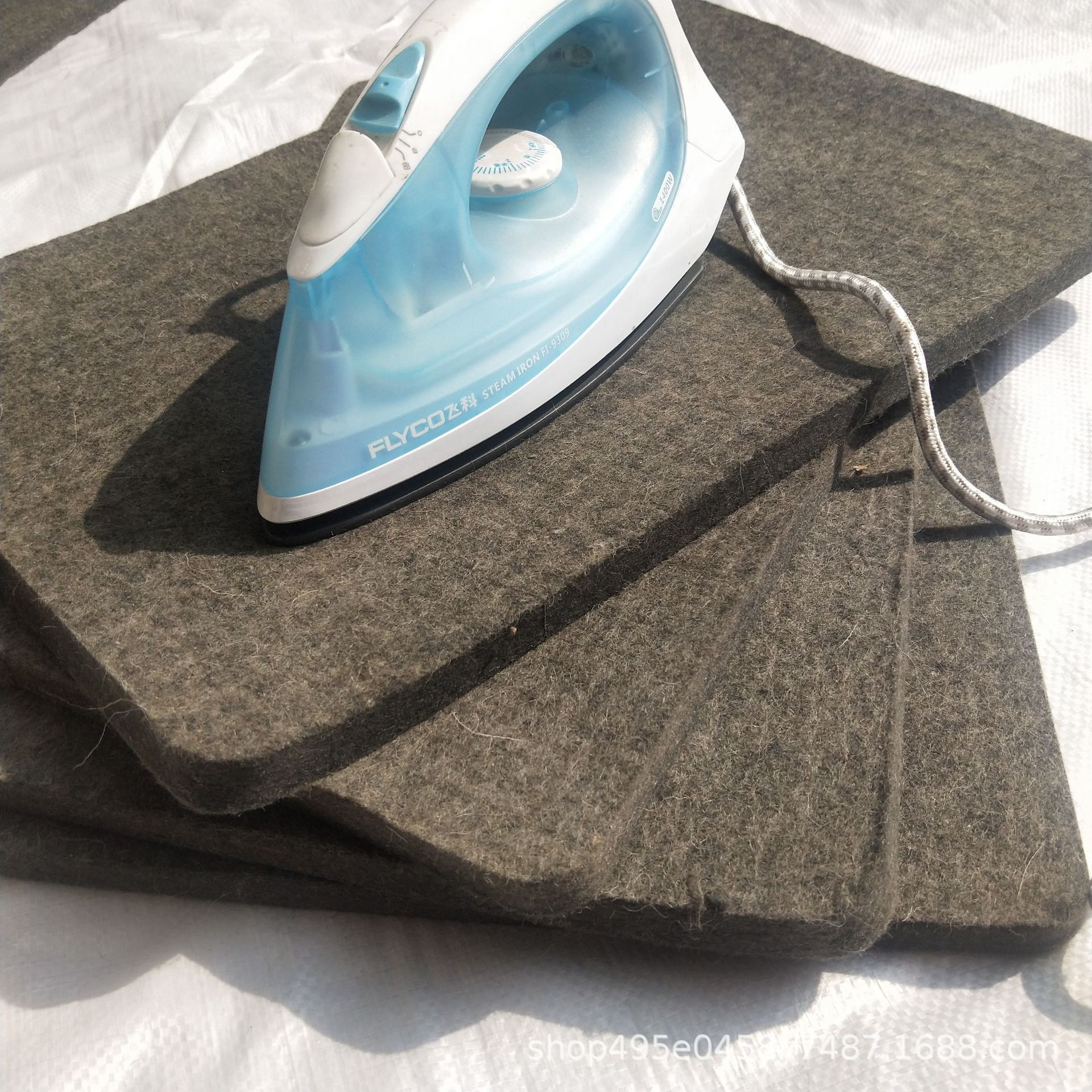 灰色羊毛烫衣垫毡熨烫毡wool ironing felt 12mm熨烫板毛毡熨烫垫