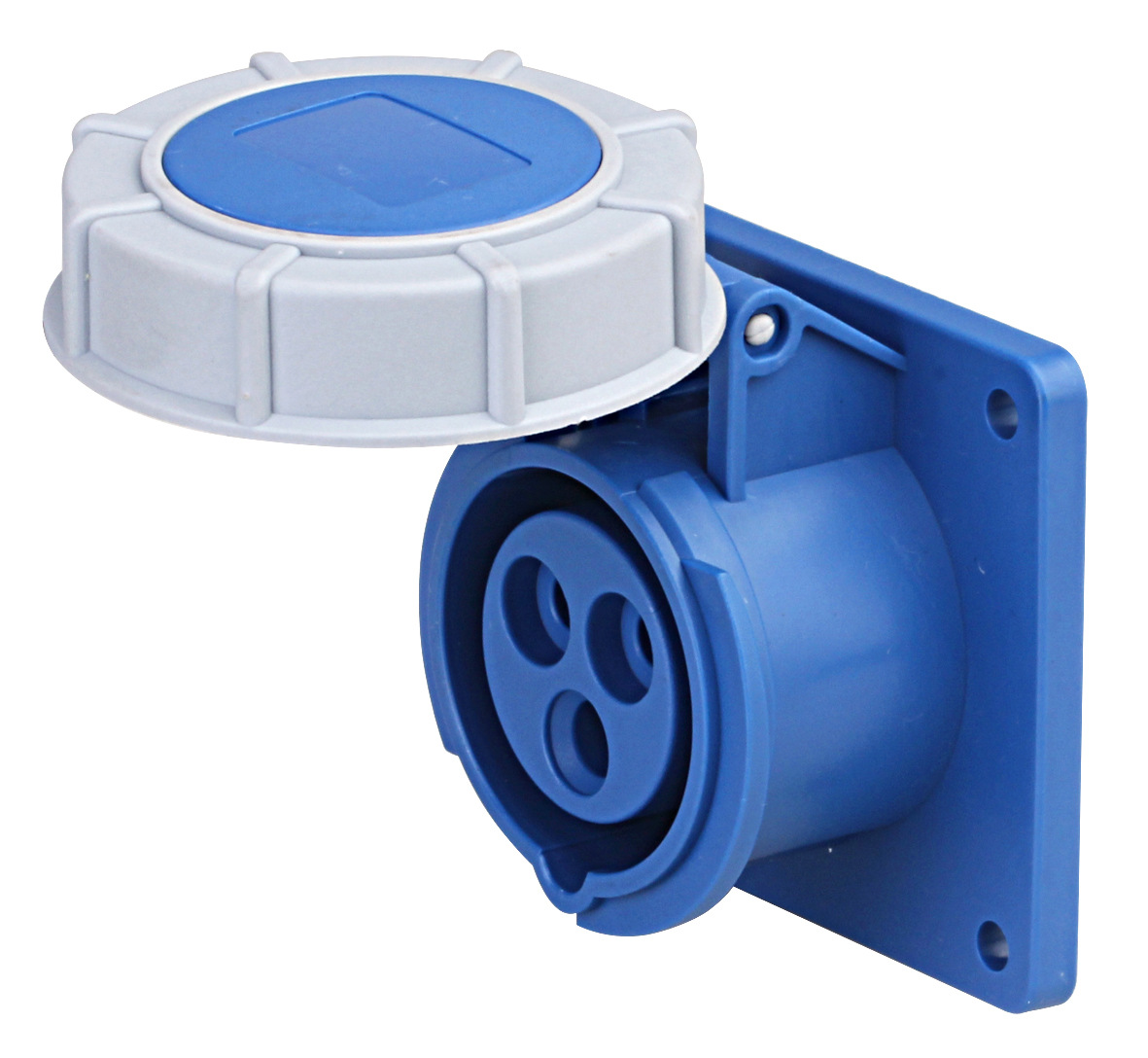 工业插头防水插头插座16a32a63a暗装插座3芯/4芯/5芯航空插头插座