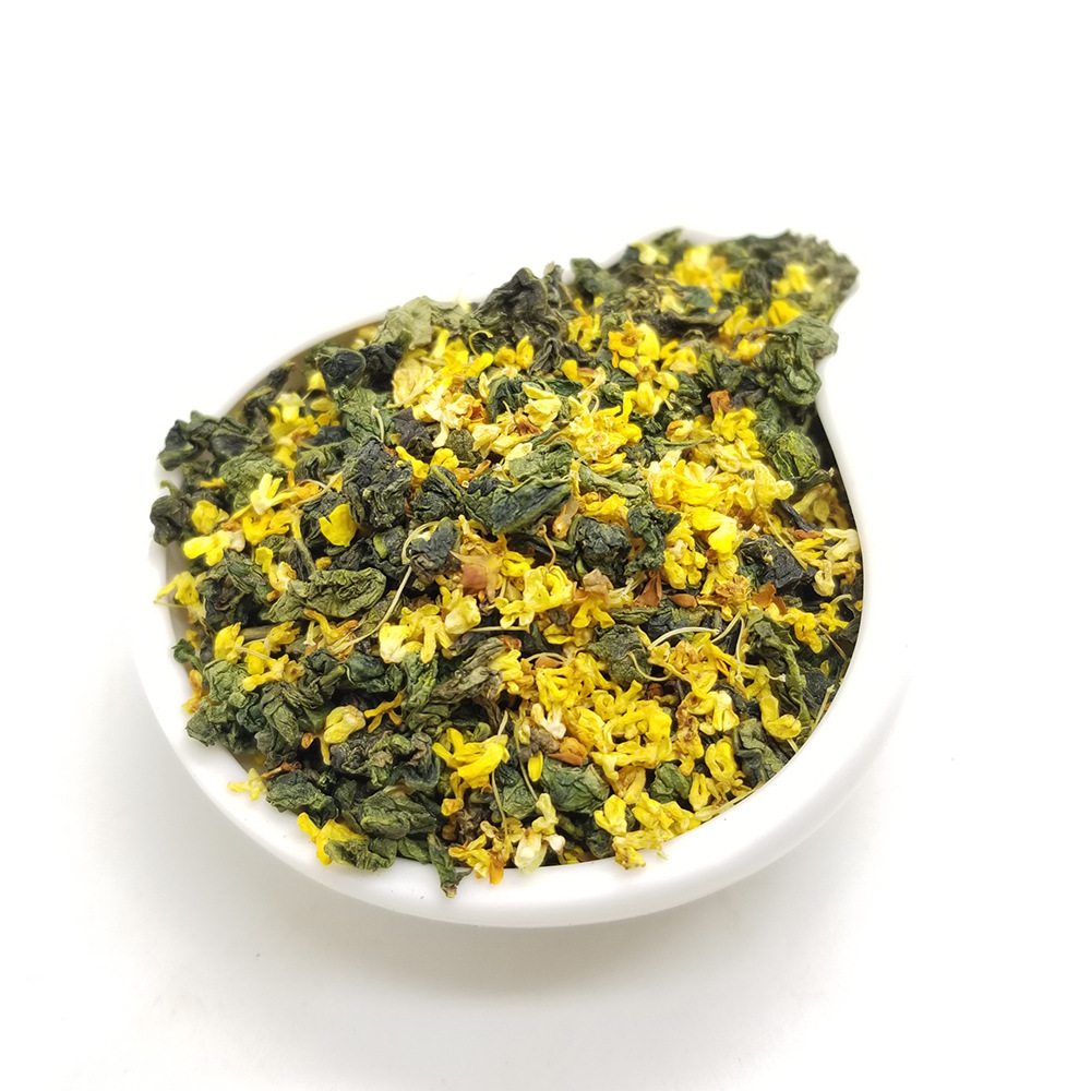 桂花乌龙茶2021新茶桂花铁观音散茶叶批发厂家直销本散装茶叶500g