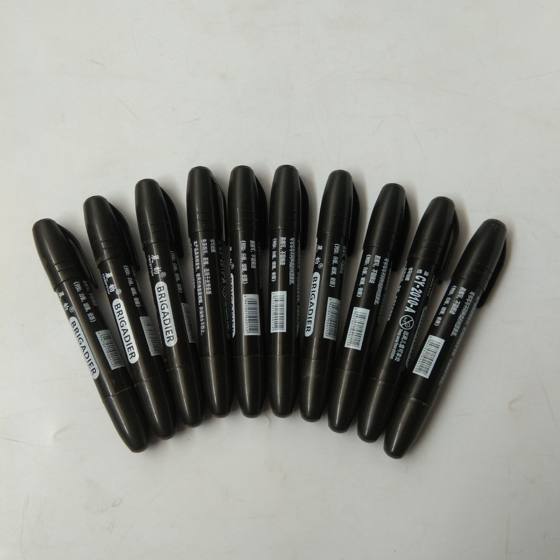 供应油性记号笔画号笔仓库物流专用记号笔防水不掉字快递专用