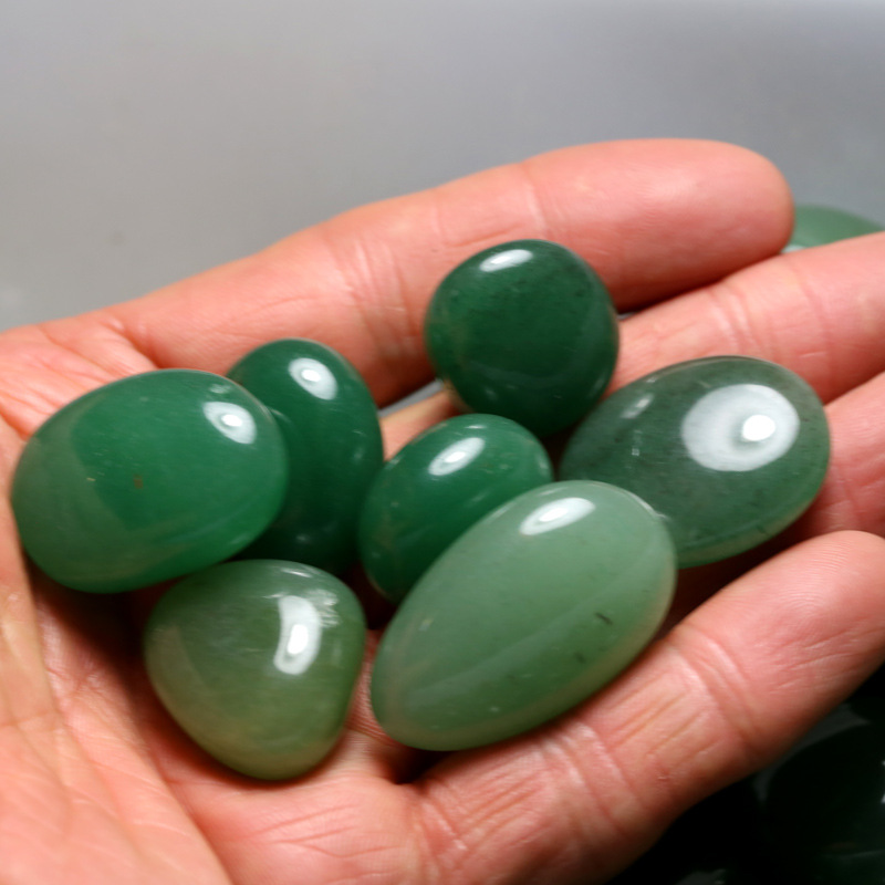 20~40毫米东陵石裸石 100克绿东陵玉 鱼缸石