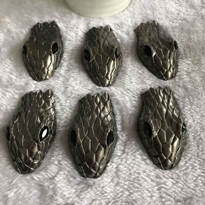 厂家批发 箱包五金 奇形蛇头装饰扣 手袋前幅饰扣