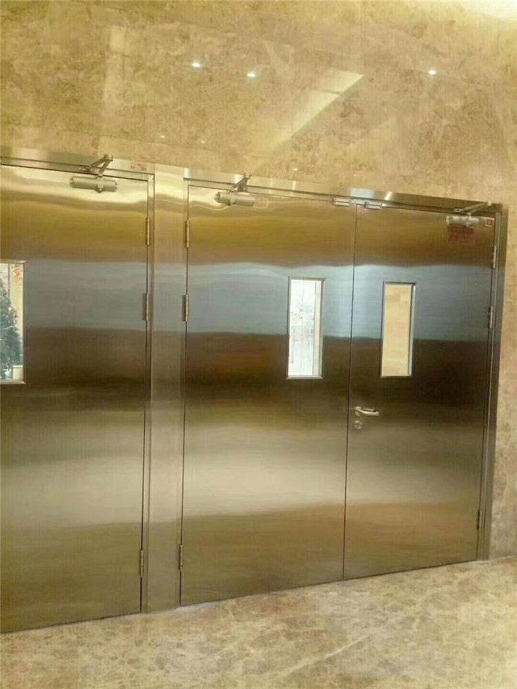 厂家供应304不锈钢玻璃防火门不锈钢防火门过道消防门批发