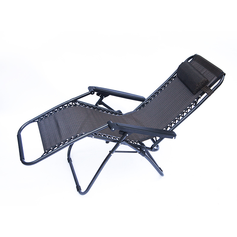 厂家直销特斯林钢管折叠躺椅 户外休闲椅 rrk-25桌子椅子套件批发