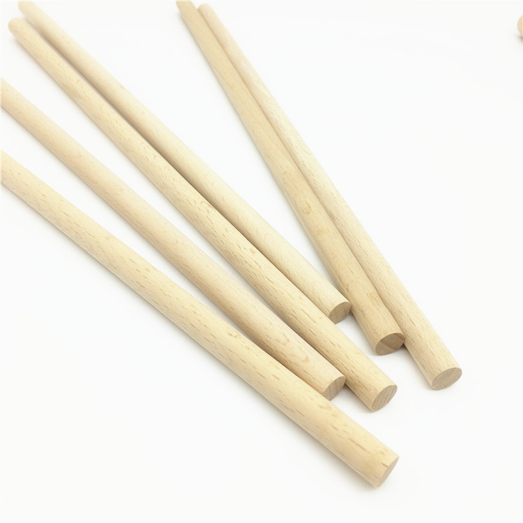 圆木棒榉木实木定制松木棒加工桉木棒旗杆批发圆木棍定做圆条厂家