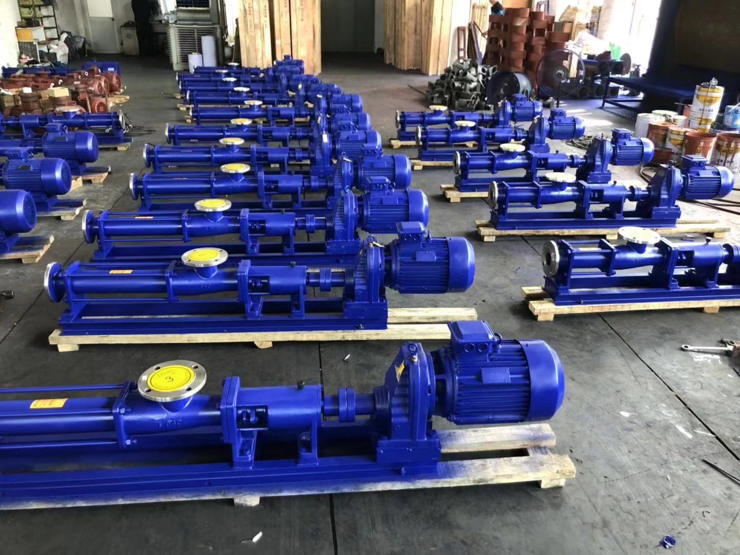 g型螺杆泵g851单螺杆泵铸铁轴不锈钢螺杆泵高粘度输送泵污水泵