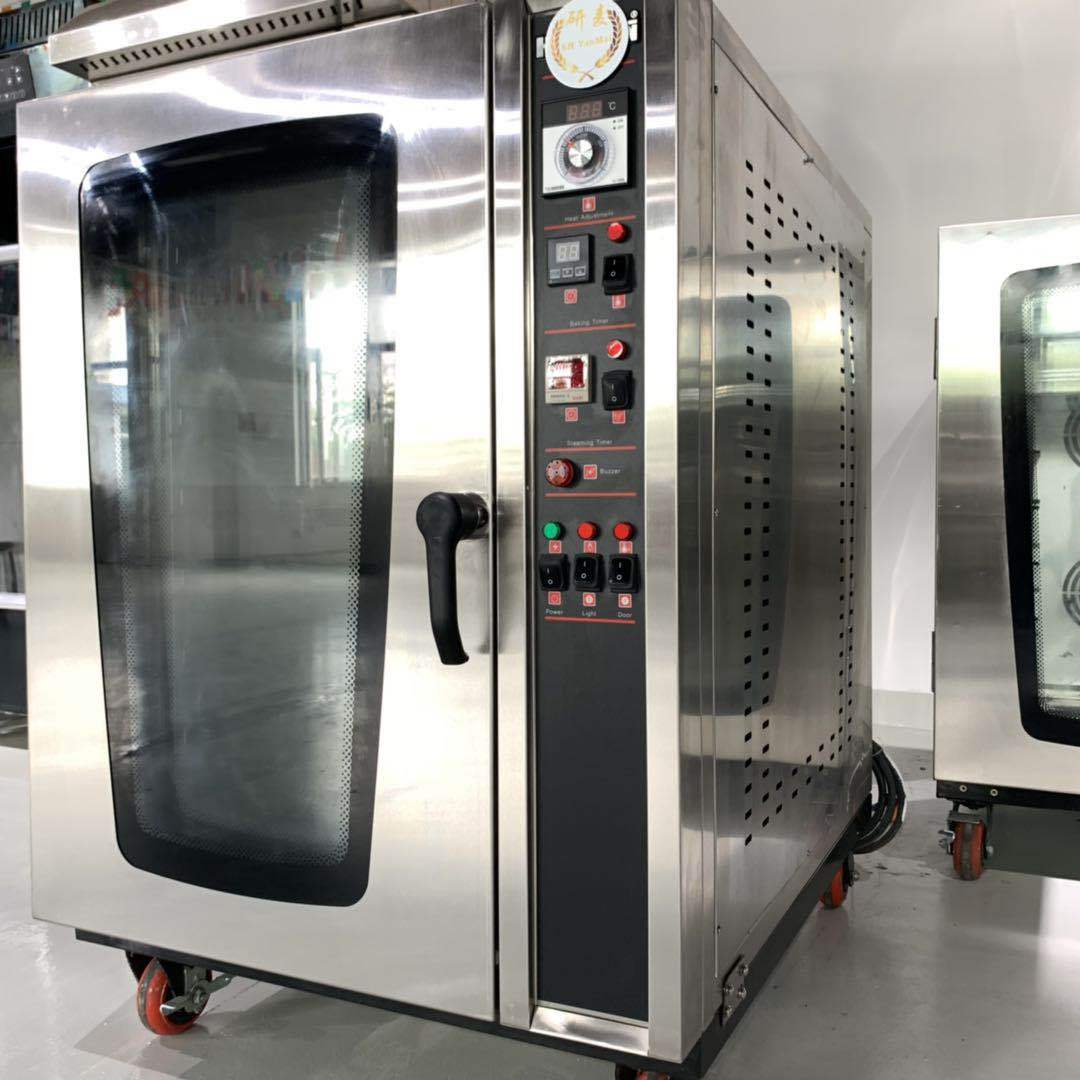 厂家直销8盘热风循环型烤炉 饼干烘焙设备 面包法棍坚果烘干烤箱