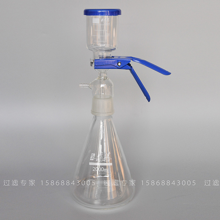 飞达砂芯滤膜抽滤装置溶剂过滤器实验室纯化水微生物清洁度检测