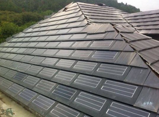 25w 太阳能瓦片 光伏瓦 组件  自建房瓦片 别墅发电瓦