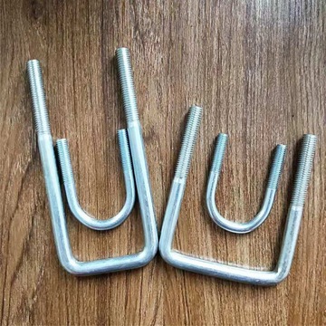 高强度方型u型螺栓热镀锌直角u形管卡螺丝