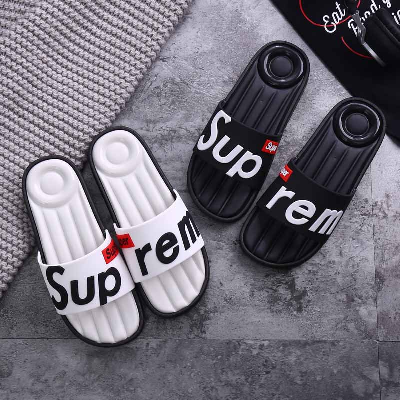 Slippers Men's S Fashion Brand 2020 New Indoor and Outdoor Versatile Couple Slippers Home Soft Bottom Bathroom Slippers