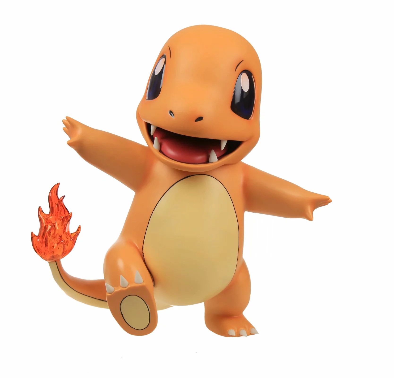 神奇宝贝 宠物小精灵 1:1小火龙 尾巴发光 盒装模型手办