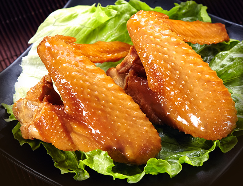 老李五香鸡翅75克 温州特色小吃老李鸡翅五香翅双翅 厂家授权批发