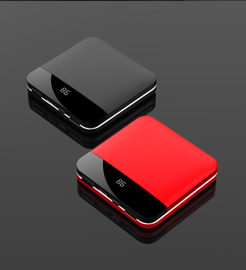 品胜10000mah超薄迷你充电宝礼品定制卡片移动电源快充powerbanks