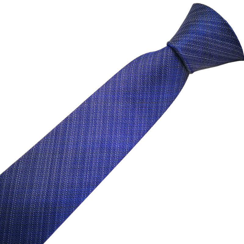 素色领带订做 窄款商务休闲领带 男装品牌领带加工oem