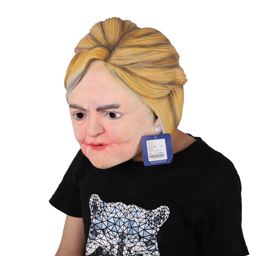 万圣节恶搞 怪罗马武士乳胶面具头套假面化妆舞会cosplay派对文化