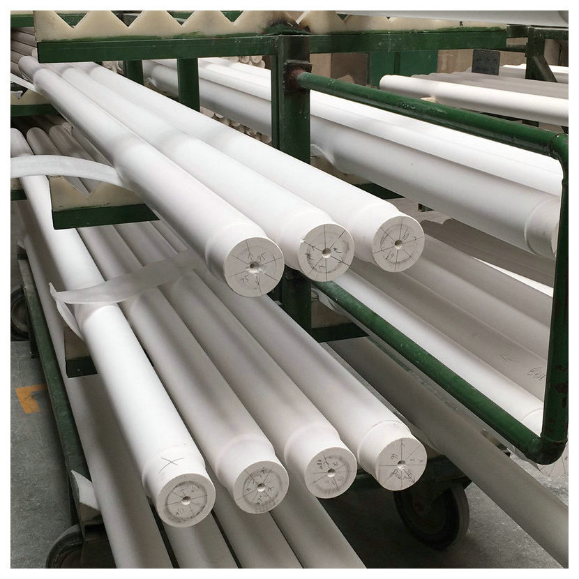 厂家供应耐高温熔融石英陶瓷辊棒 玻璃钢化铝用石英陶瓷棒可定制