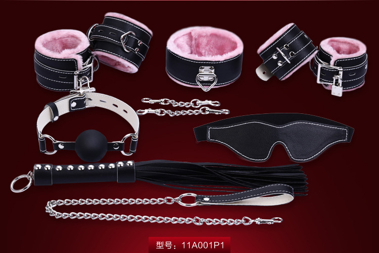 美加奴情趣用品用具成人玩具加厚七件套荔枝纹