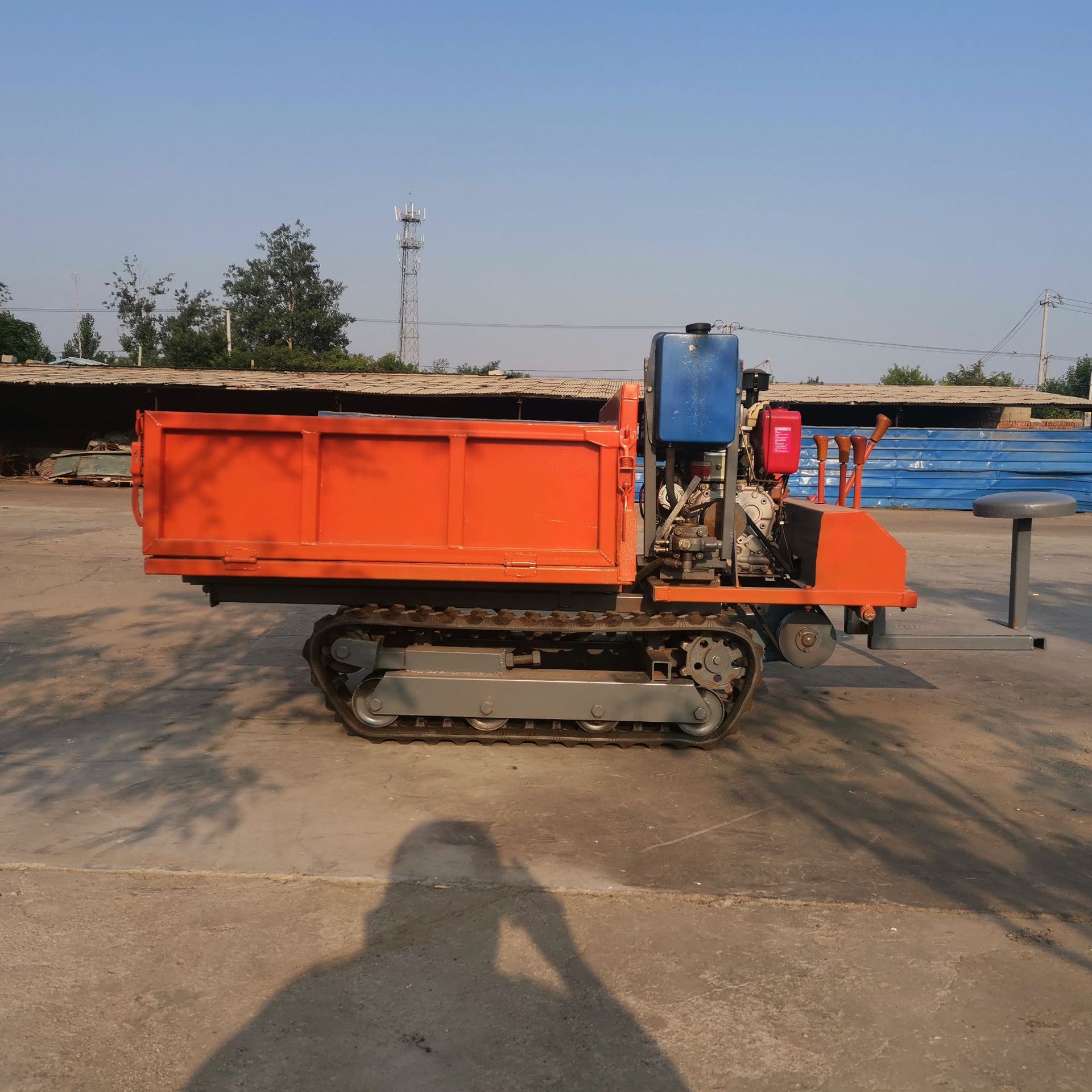 小型手推履带车 履带车厂家 手推式履带车