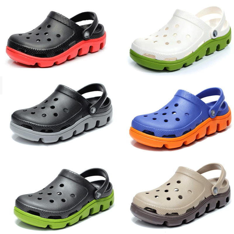 2021新款动力迪特厚底户外包头沙滩鞋洞洞鞋情侣鞋凉拖鞋男潮女鞋