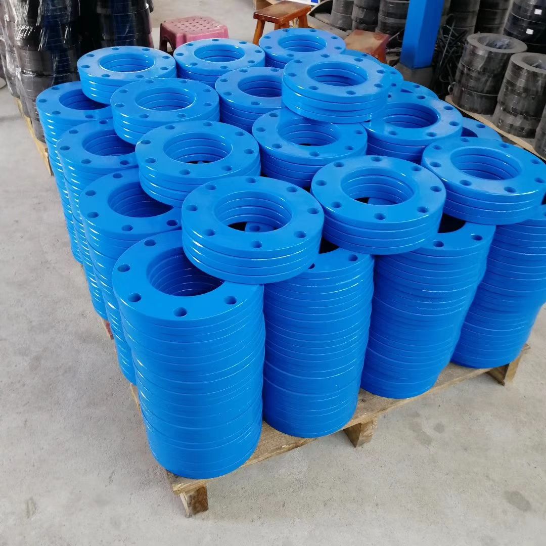 供应喷塑钢法兰品种齐全耐腐蚀 量大优惠皓舜品牌