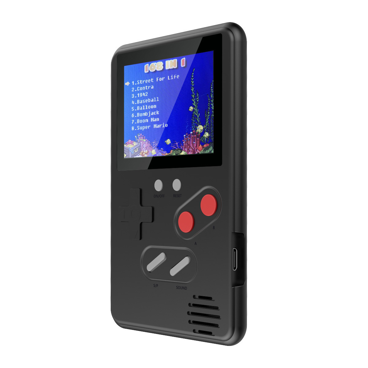 轻薄游戏机 便携式掌上游戏机 个性创意口袋彩屏游戏机 抖音网红