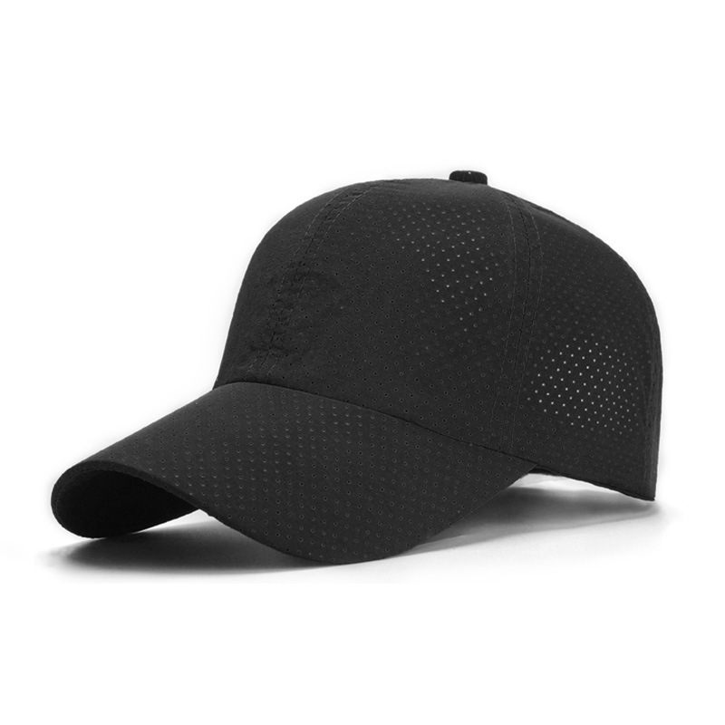 Summer Hat Men's Korean-Style Sun Protection Quick-Drying Peaked Cap Baseball Cap Fishing Casual Breathable Mesh Women's Sun Hat Xmz37